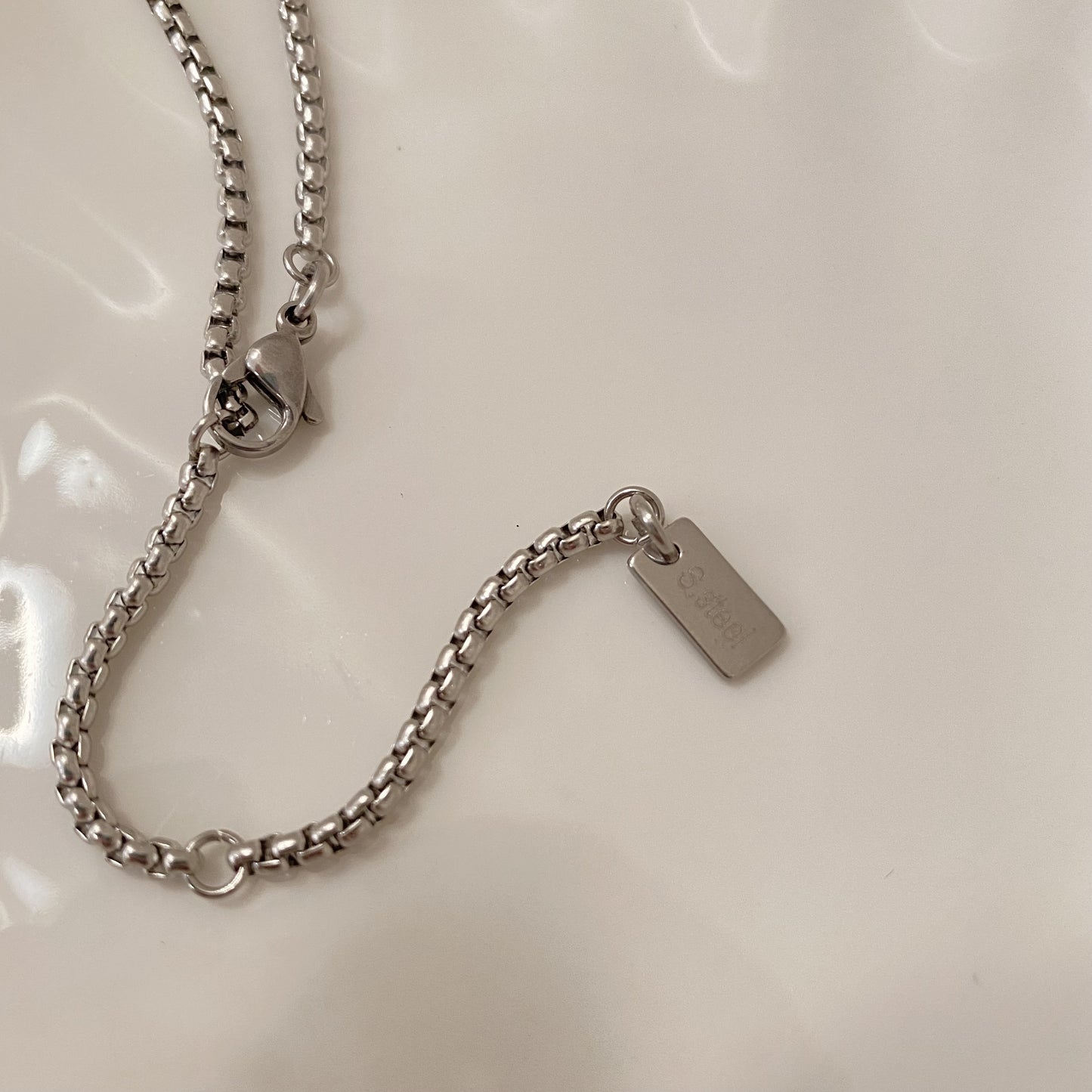 Bear Pearl Titanium Steel Necklace - Modingo Modingo