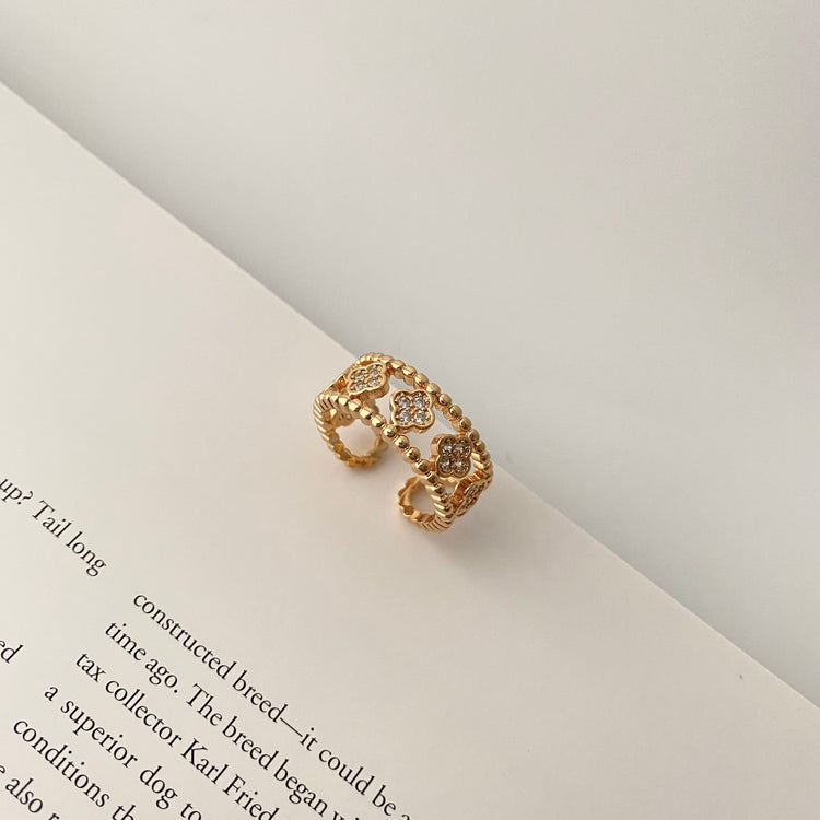 Four-leaf clover ring – Modingo
