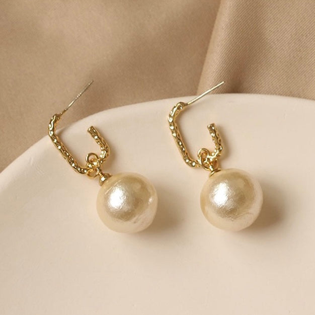 Cotton Pearl Drop Earring - Modingo Modingo