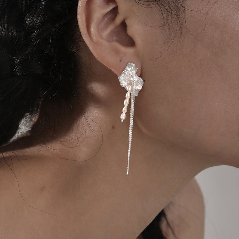 Lava Freshwater Pearl Earrings - Modingo Modingo