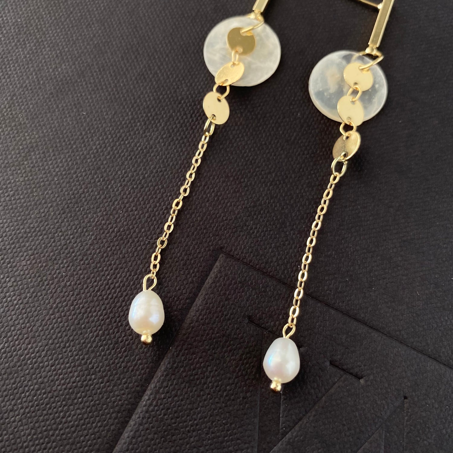 Handmade Pearl Drop Earrings - Modingo Modingo